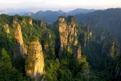 Huangshi Village viewpoint inside Zhangjiajie National Forest Park