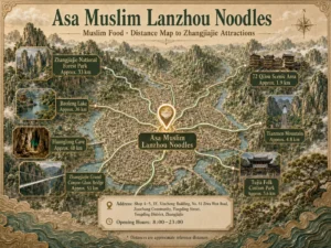 Asa Halal Lanzhou Noodles Zhangjiajie Guide