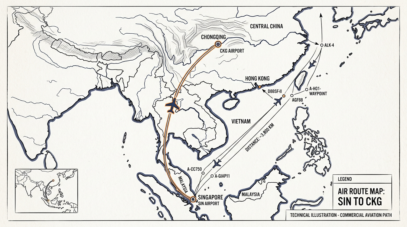 Singapore to Zhangjiajie: Flights, Hub Routes and the Train
