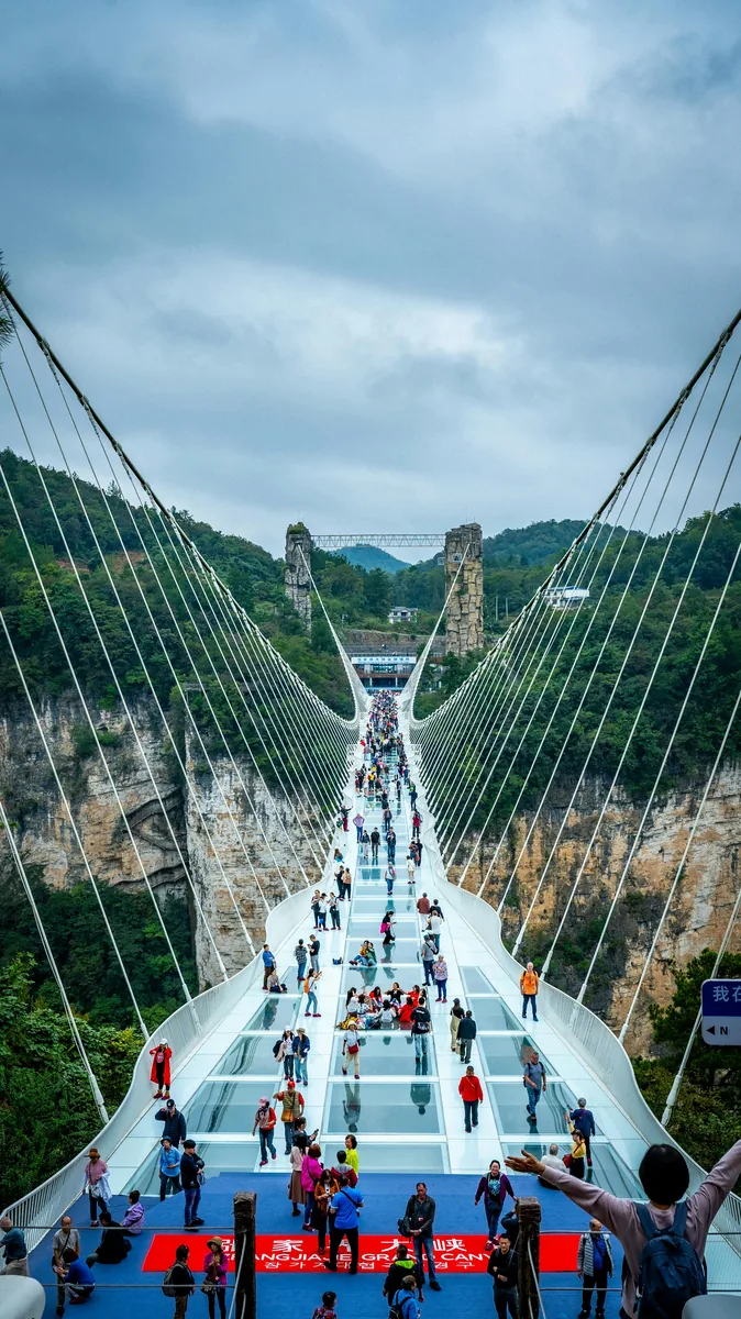 zhangjiajie tour package malaysia attraction options with Zhangjiajie glass bridge scenery