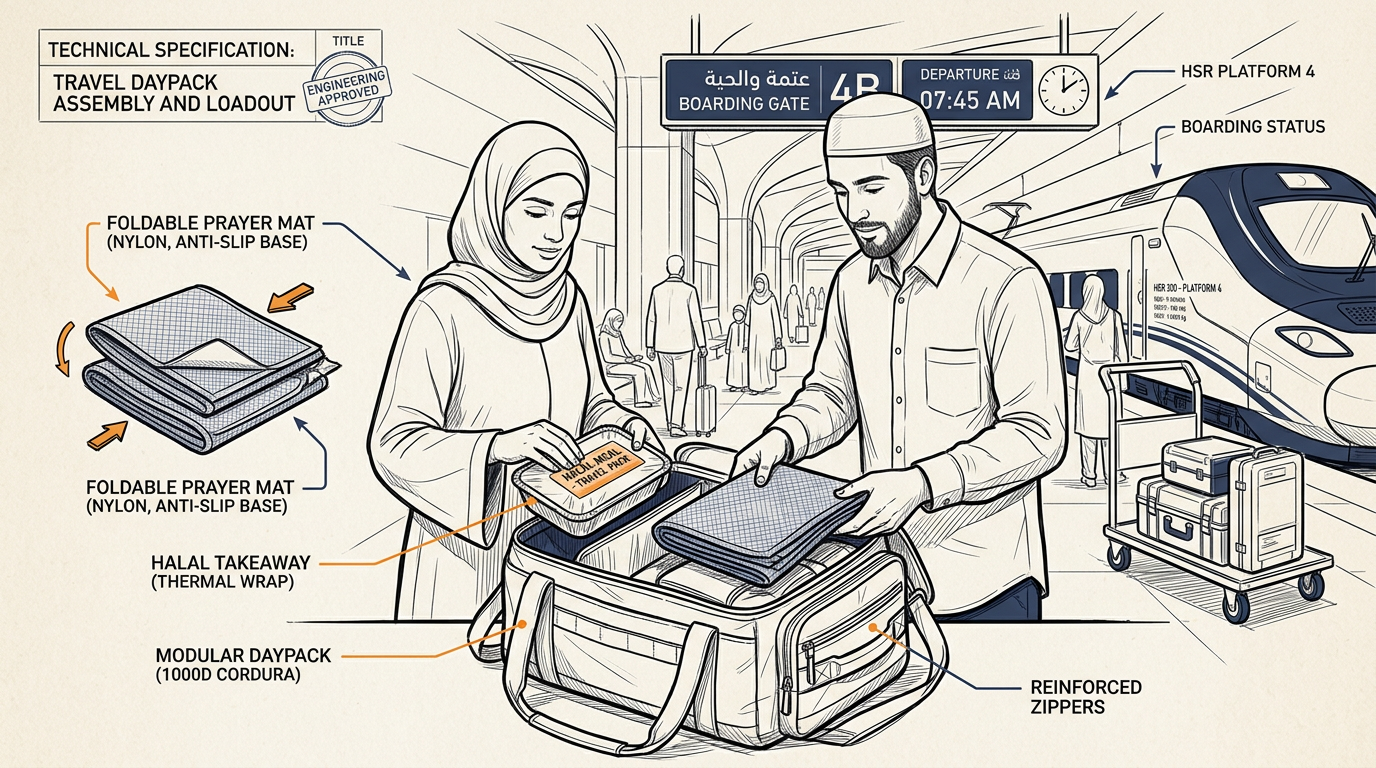 Packing a halal meal for the Chengdu to Zhangjiajie travel day