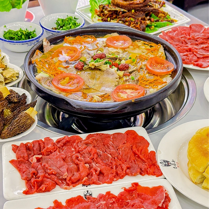 Jiuweixuan Halal Yak Beef Hot Pot restaurant in Jiuzhaigou County