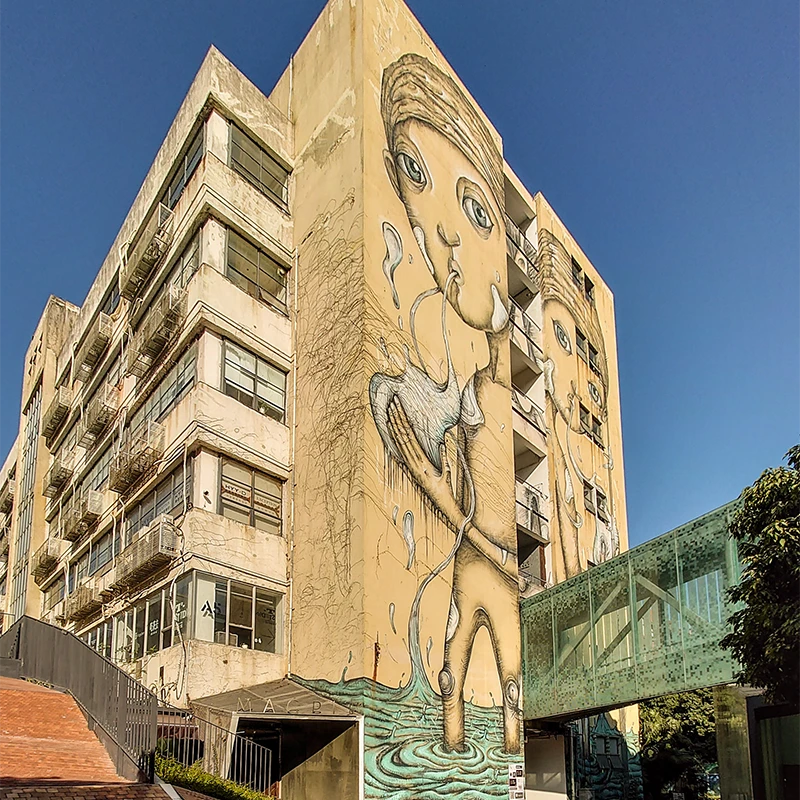 Converted industrial buildings and art spaces at OCT-LOFT Creative Culture Park, Shenzhen