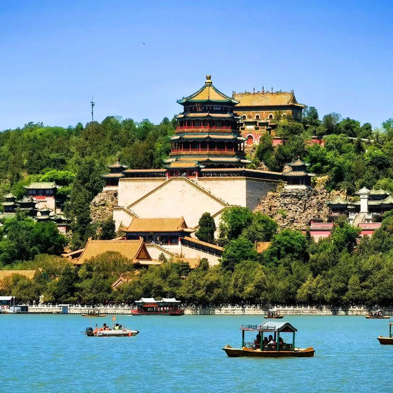 Summer Palace Kunming Lake royal garden in Beijing