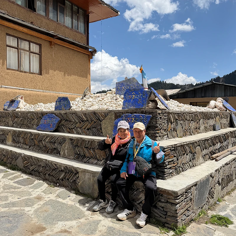 Couple photo on a HalalChinaTrips China route